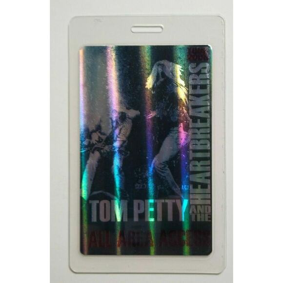 Tom Petty And The Heartbreakers Backstage Pass Hologram Original Rock Music 2005 - Picture 3 of 6